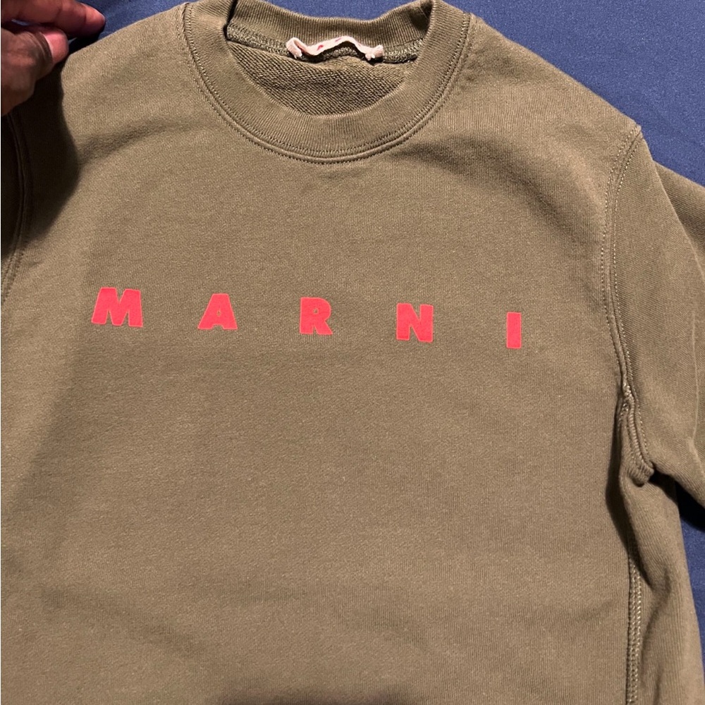 Marni sweatshirt kids size 6 good condition wore 2 times